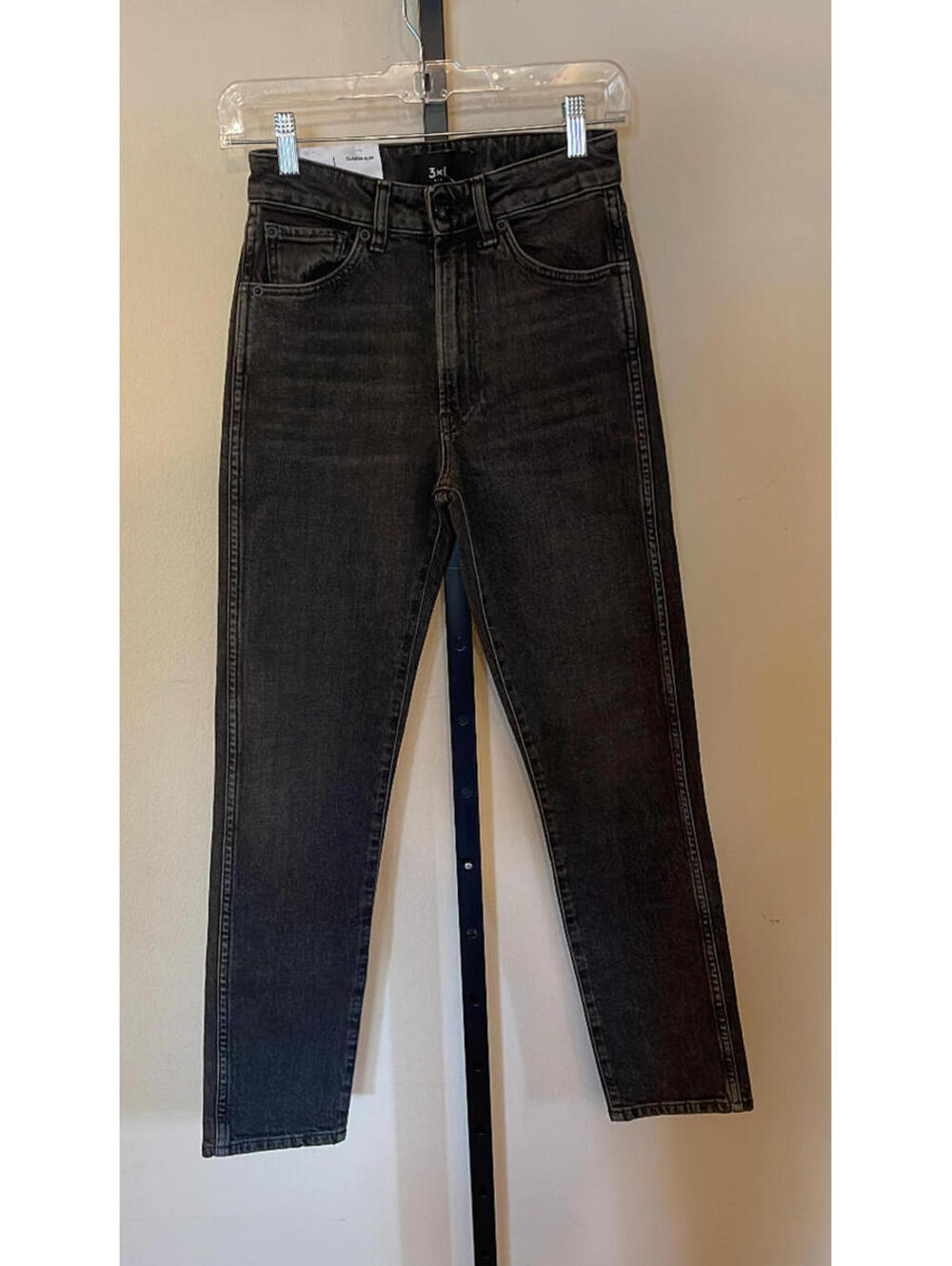 3X1 Claudia Slim High Rise Jeans in Cove, $295 NWT, Size 23, #76